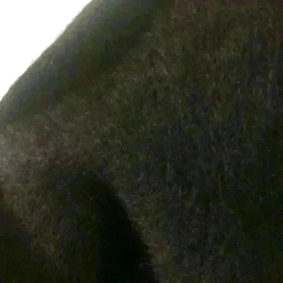 Vintage KarenKane %38 mohair and 38% merino wool black v neck sweater size M - Picture 6 of 7